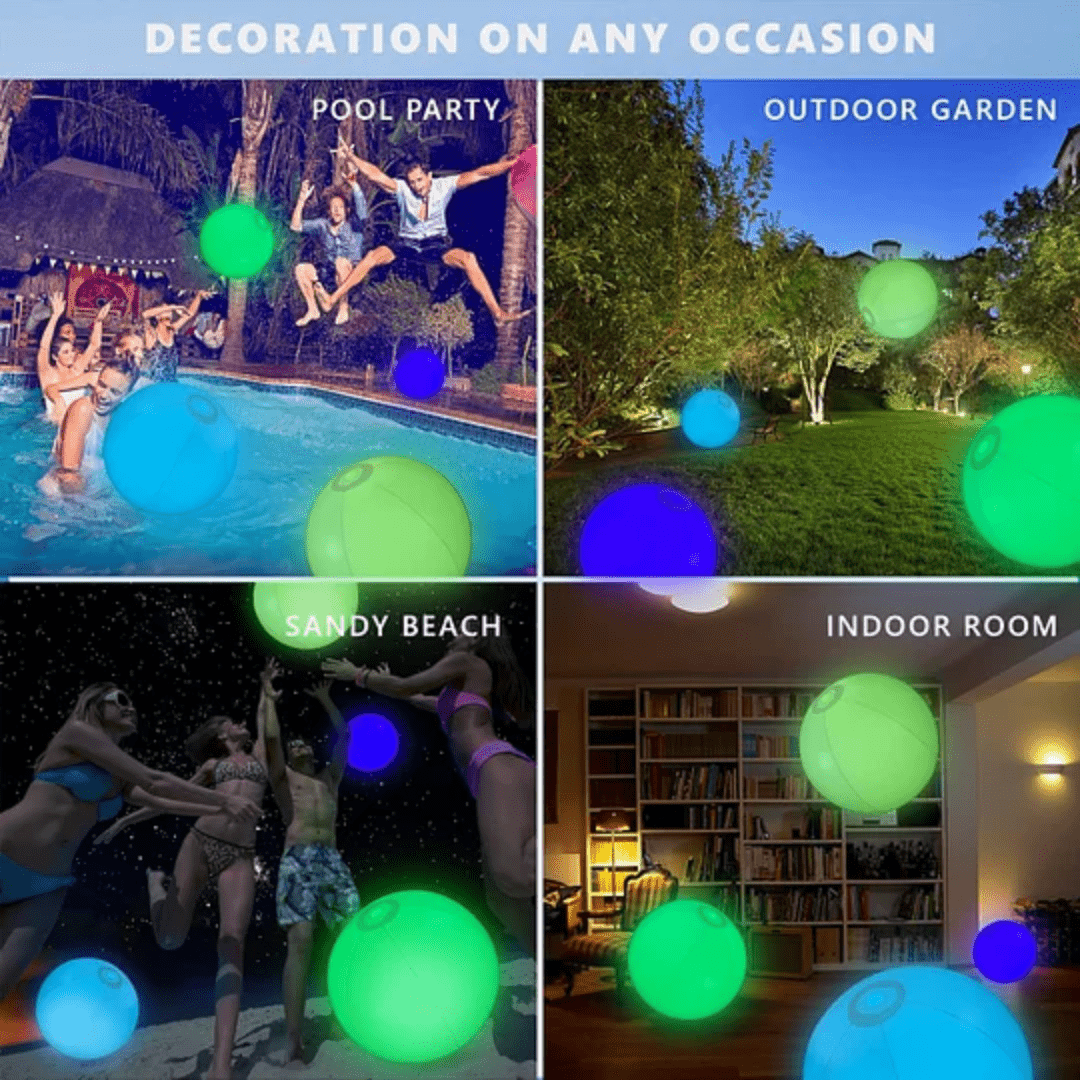 RadianceOrb™ — Ignite Every Night with Mesmerizing Poolside Glow