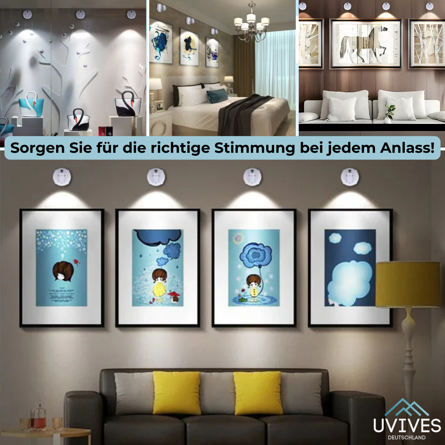 Wireless LED Lamp – Dimmable with Remote, Cord-Free