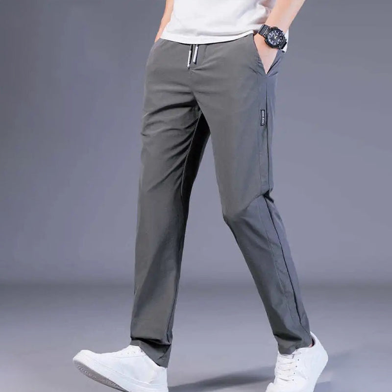 AeroFlex™ Men's Ice Silk Pants — Beat Sweat, Own Every Moment with Cool Comfort and Style