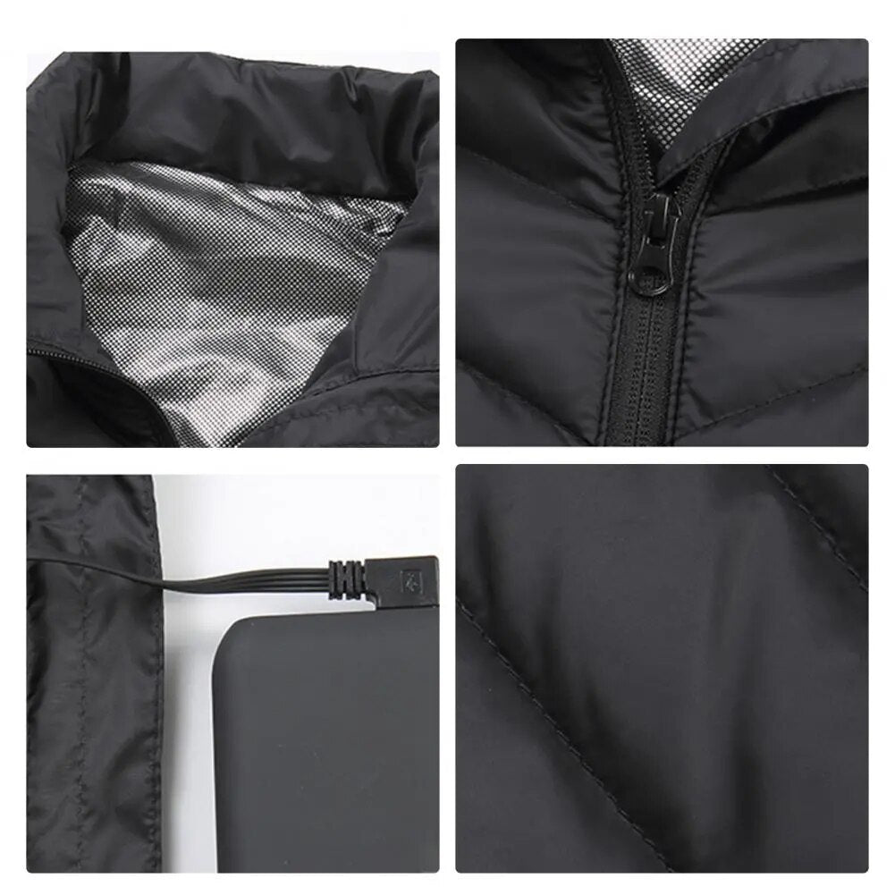 ThermoNest™ Slim Heated Vest — Light, Targeted Warmth That Powers Your Winter Energy