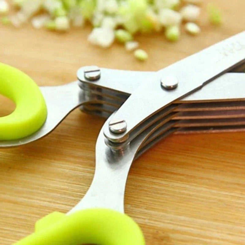 5xClarity™ Herb & Veggie Shears — Slice Through Prep Time for Effortless, Chef-Level Cooking