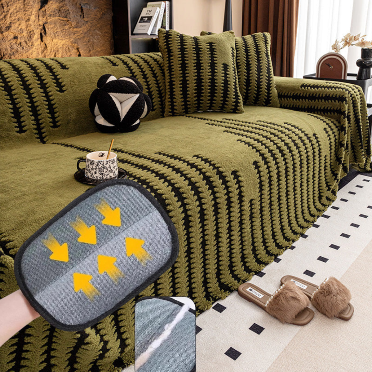 CocoonSoft™ — Sink Into Unshakable, Cloud-Like Comfort That Protects and Hugs Your Sofa