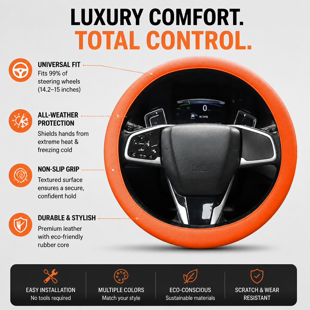 RevShield™ — Drive in Total Comfort and Unshakable Control Every Mile