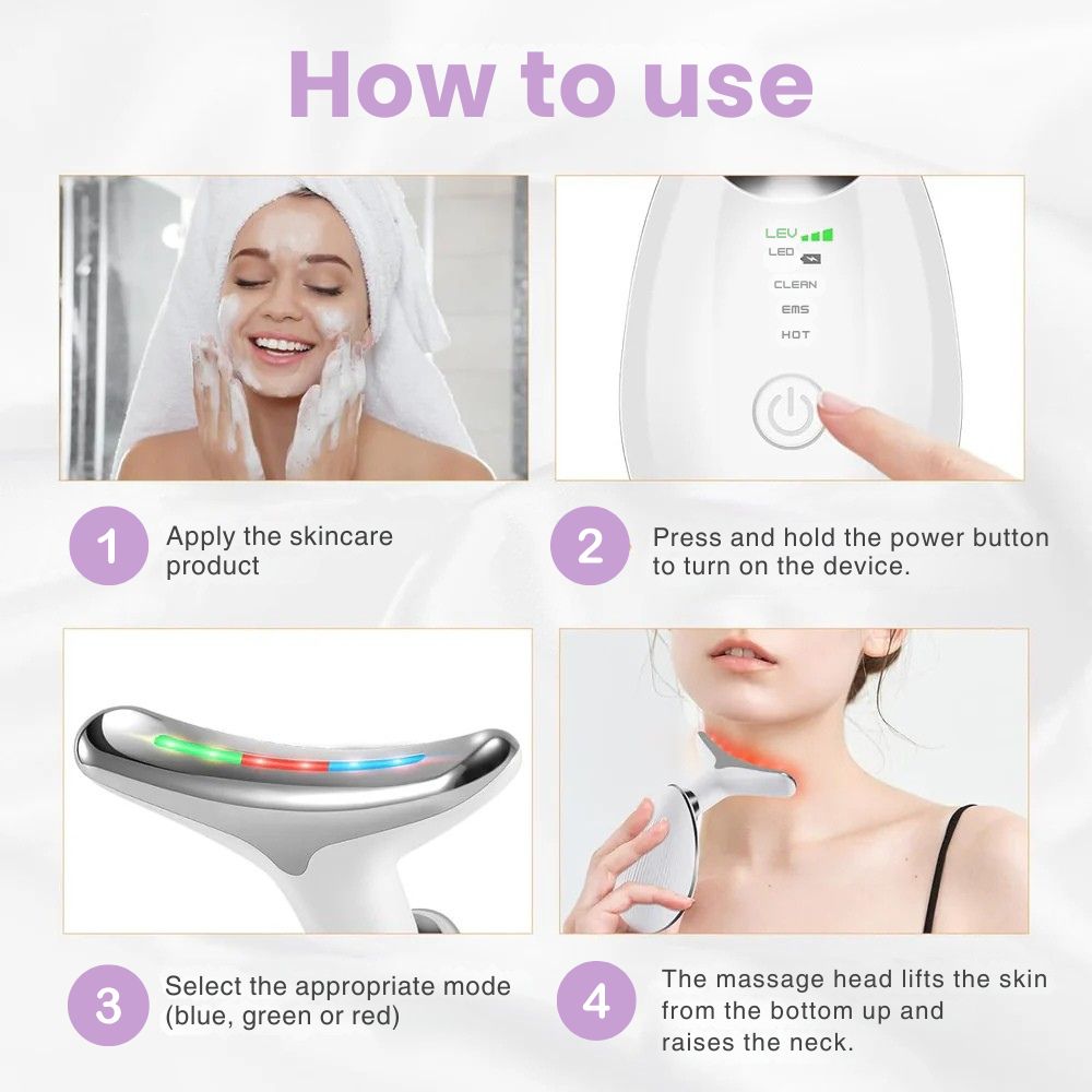 MaxReju© Anti-Wrinkle Neck-Facial Rejuvenating Massager