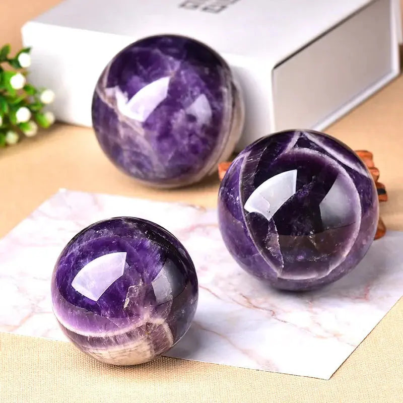 Amethyst Sphere - Adds Pure Elegance and Visible Emotions to Your Space