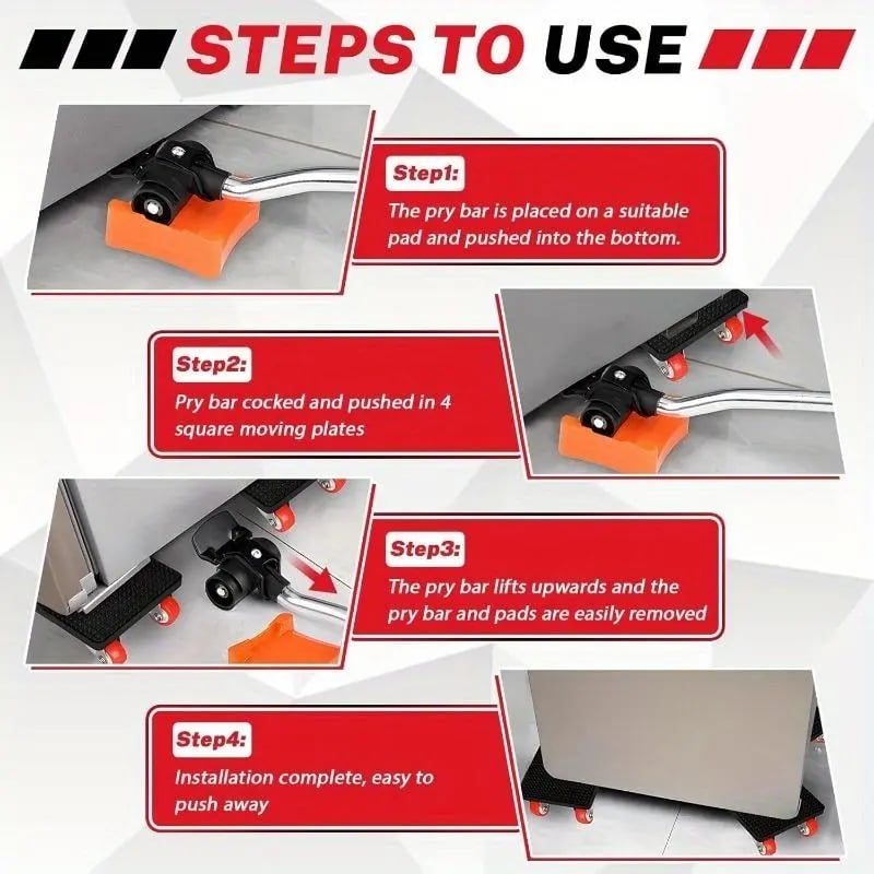 Heavy-Duty Furniture Mover for Easy Lifting and Back Protection