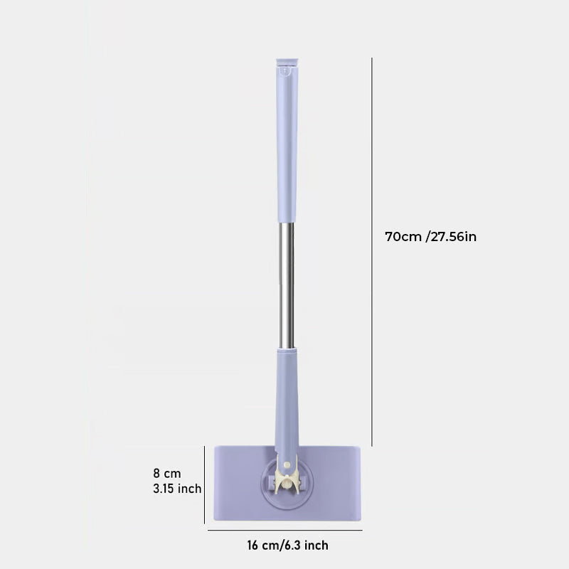 Floor Cleaner | Flat Mop with 360° Rotating Head | Touchless Pad Replacement | MopMate