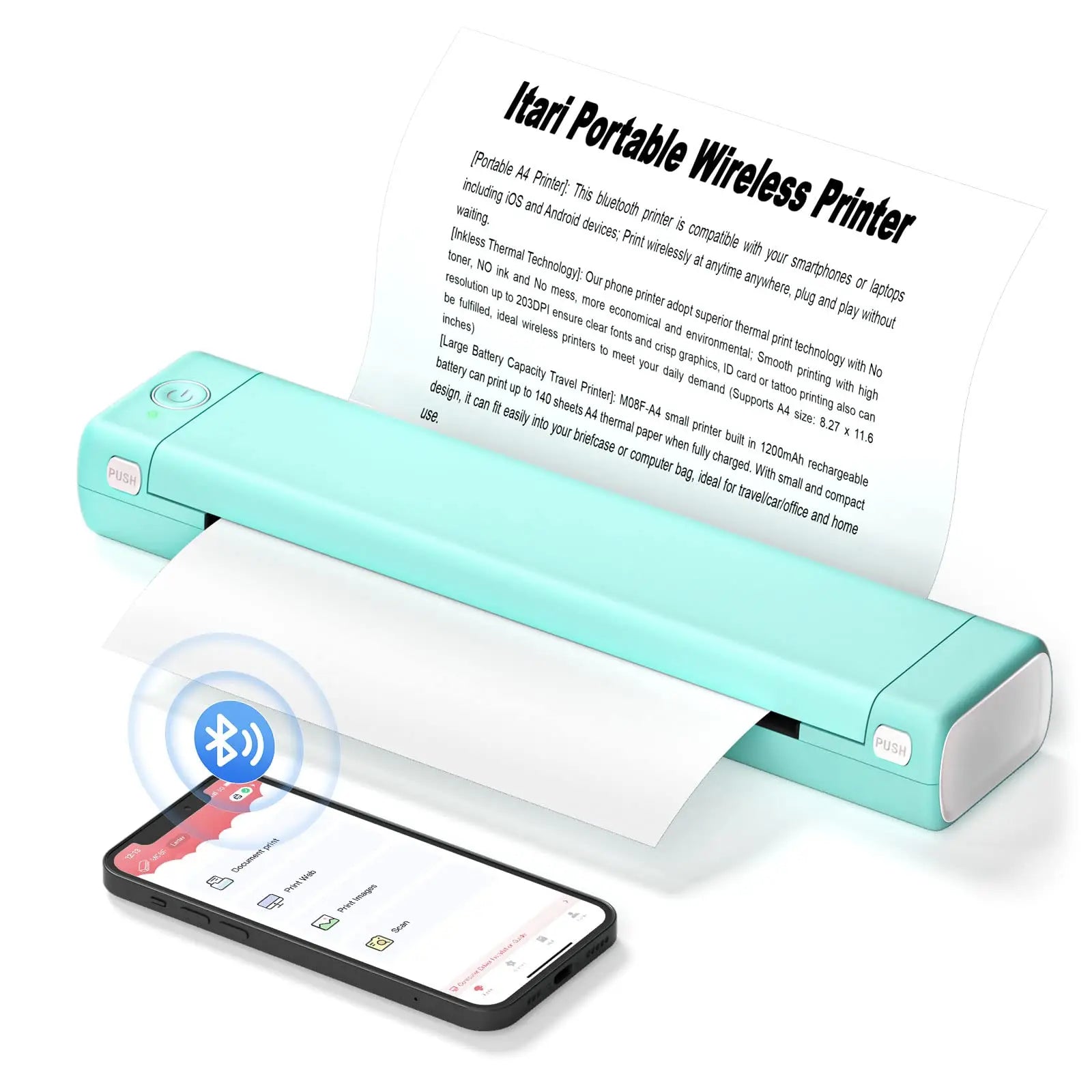 SwiftPrint™ Mini — Print Anywhere Instantly with Zero Mess and Total Freedom