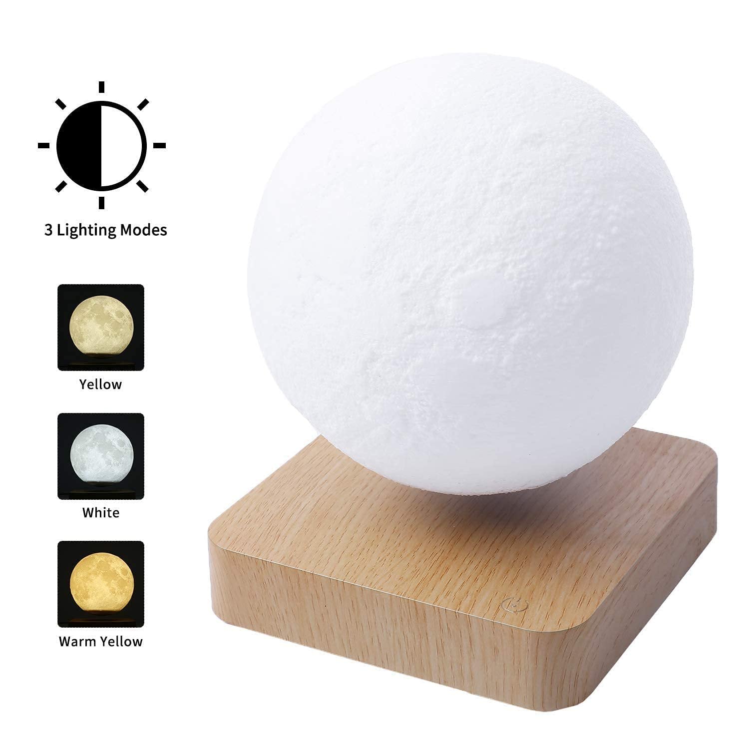 Levitating Moon Lamp