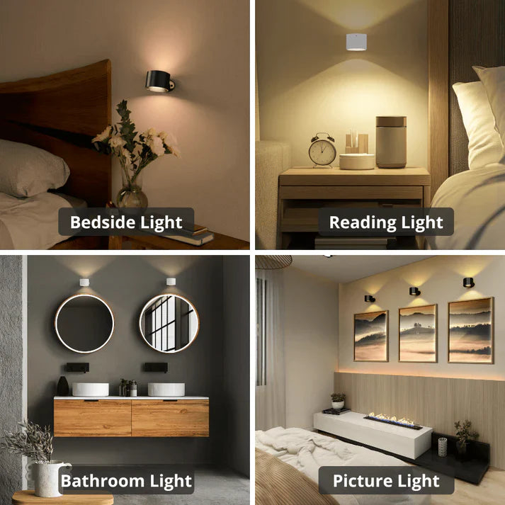 LED Wall Lamp - Instantly Transforms Spaces into Cozy Retreats Without Tools