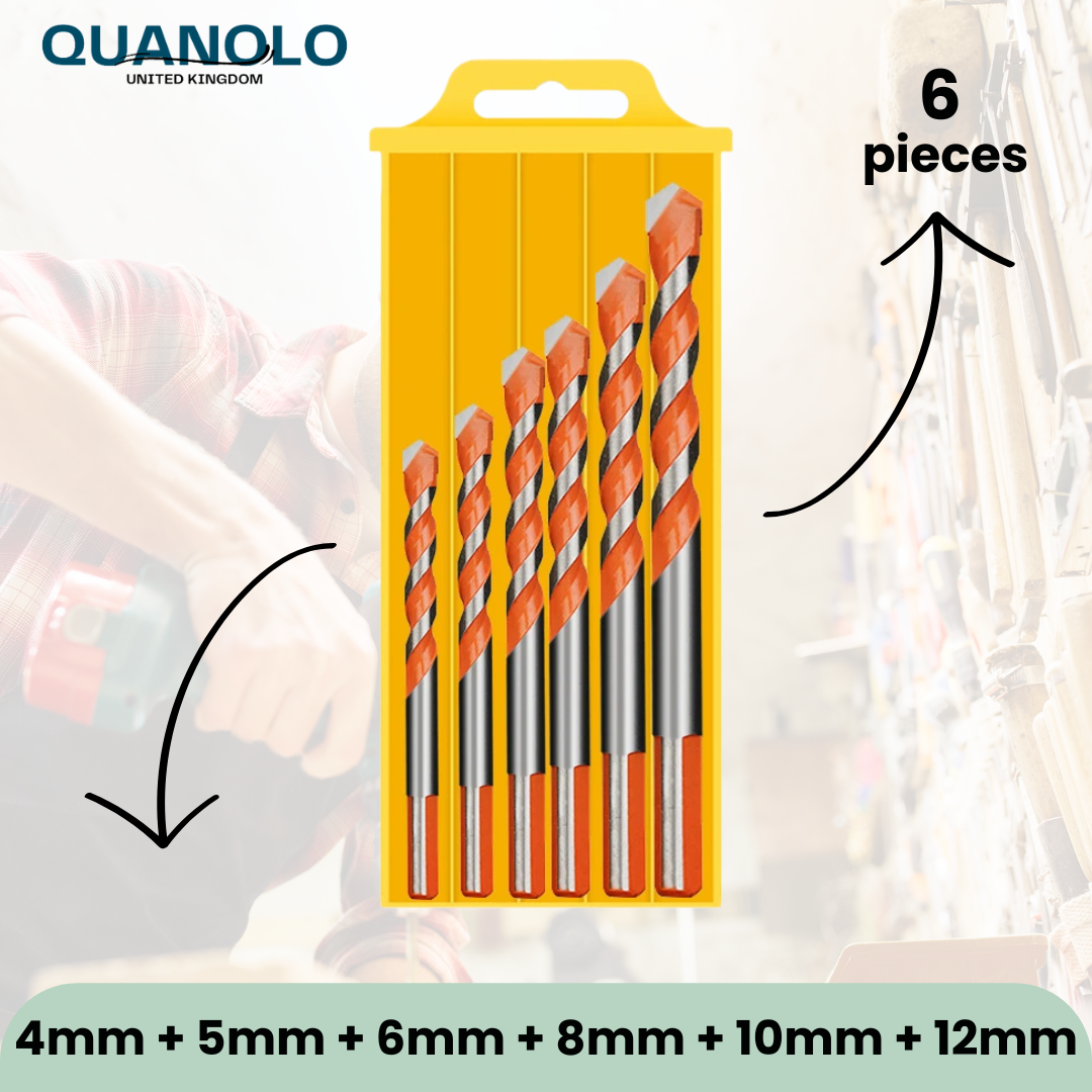 TitanPro™ Drill Bits — Drill Like a Pro with Power That Never Quits