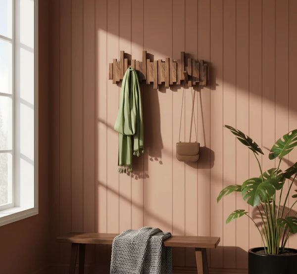 Wall Closet | Stylish Wall Hooks | Compact Foldaway | HookHaven