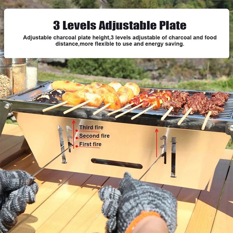 Smoke-Free Portable Grill – Enjoy Freedom with EmberEase