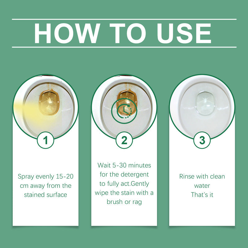 Rust and Limescale Remover for Effortless Porcelain Shine