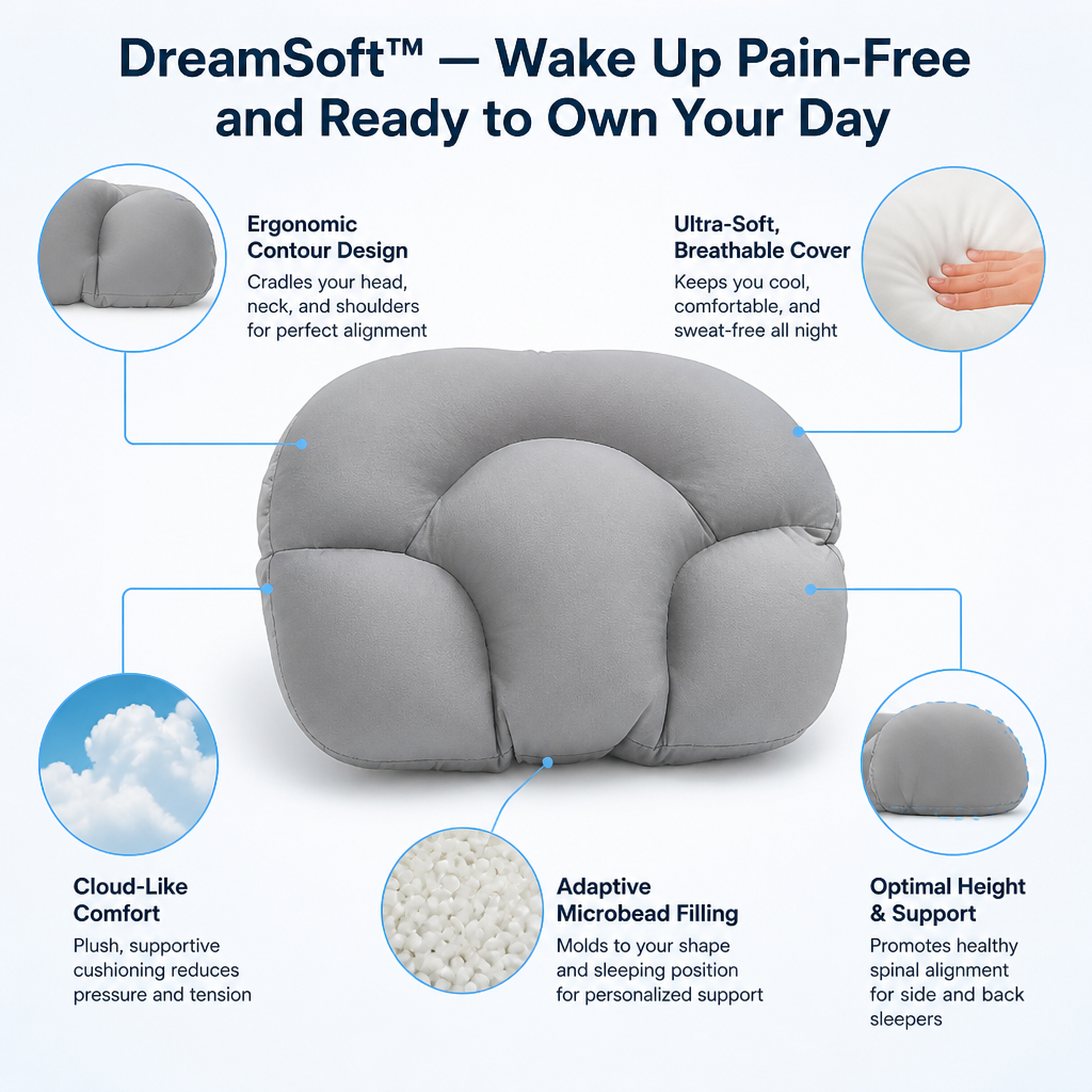 DreamSoft™ — Wake Up Pain-Free and Ready to Own Your Day