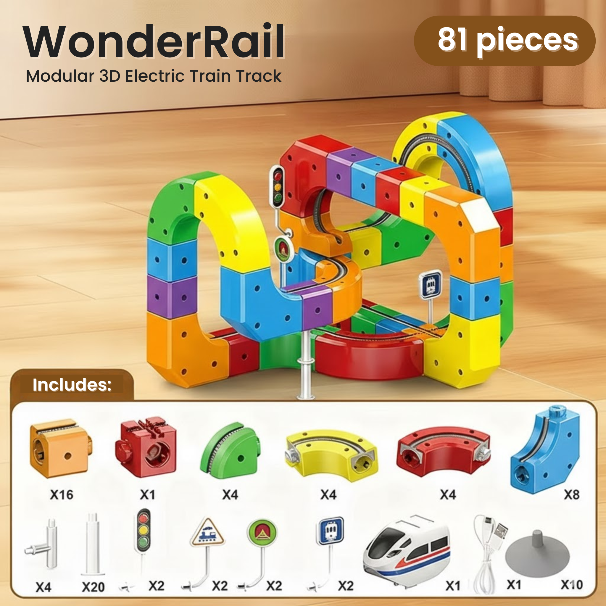 TurboTracks™ — Ignite Your Child’s Genius with Every Thrilling Build