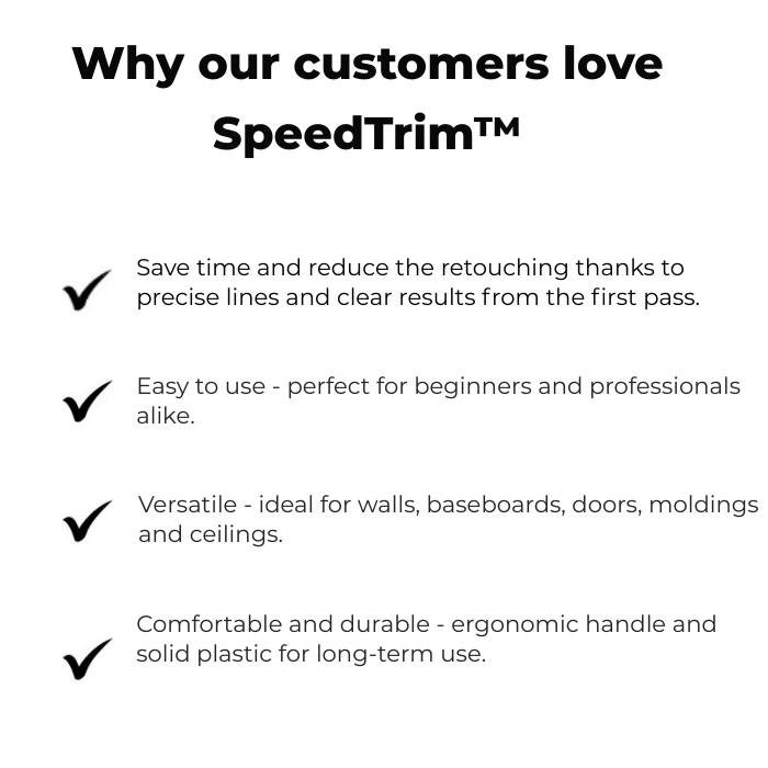 SpeedTrim™ — Cut Painting Time in Half with Flawless, Pro-Quality Edges