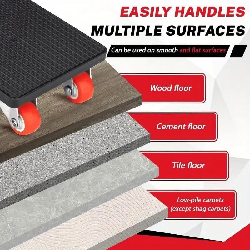 Heavy-Duty Furniture Mover for Easy Lifting and Back Protection