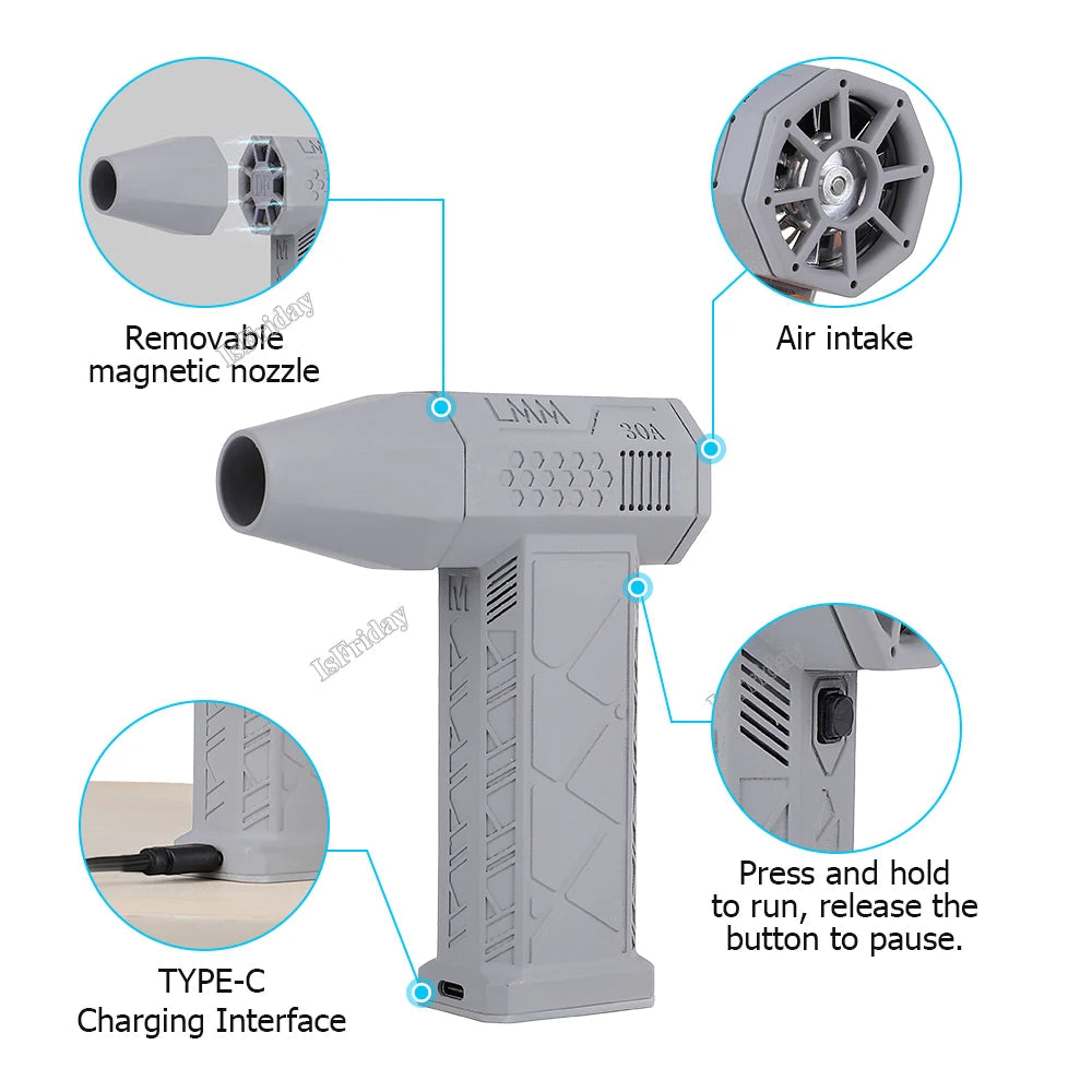 VortiBlow™ Mini Storm — Unleash Cordless Fury to Banish Dust Instantly