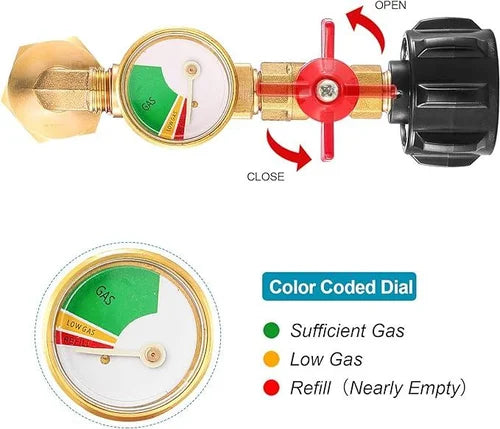 Precision Adapter for Propane Filling – Accurate and Easy to Use