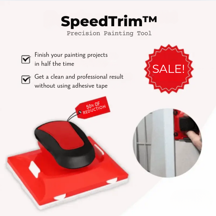 SpeedTrim™ — Cut Painting Time in Half with Flawless, Pro-Quality Edges