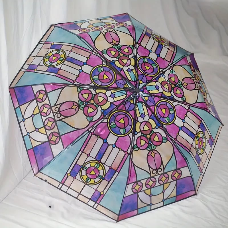 VitraLuxe™ Prism Umbrella — Turn Every Rainy Day into a Dazzling Style Celebration
