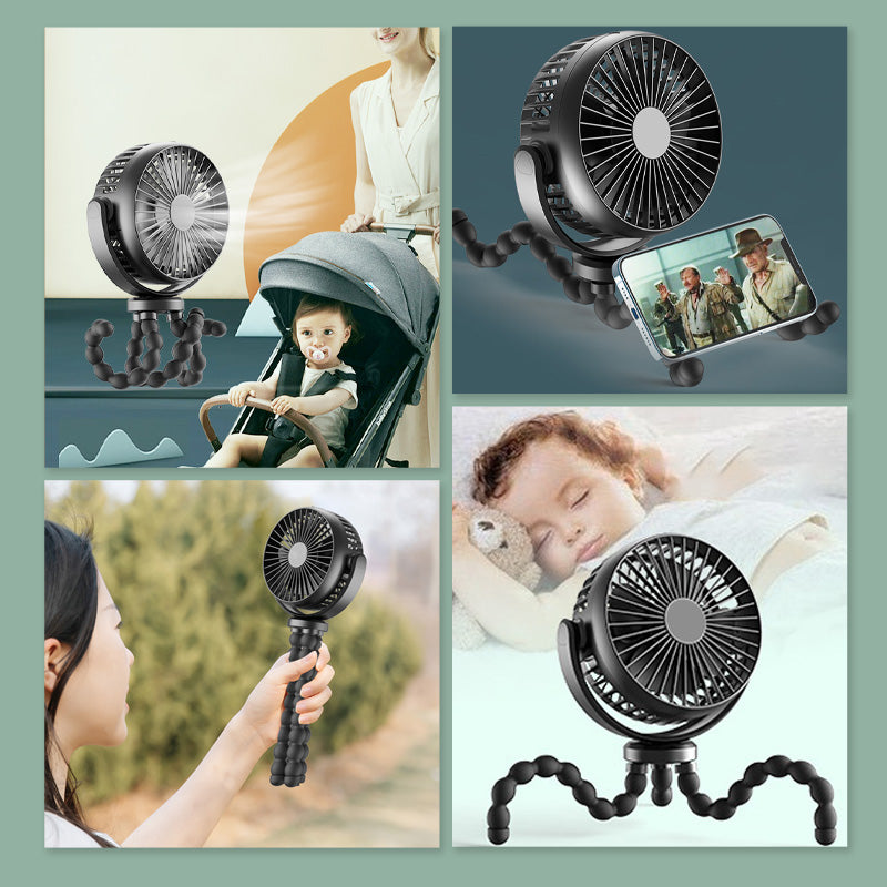 BreezeBuddy – Keep Your Baby Cool and Calm with Customized Quiet Comfort