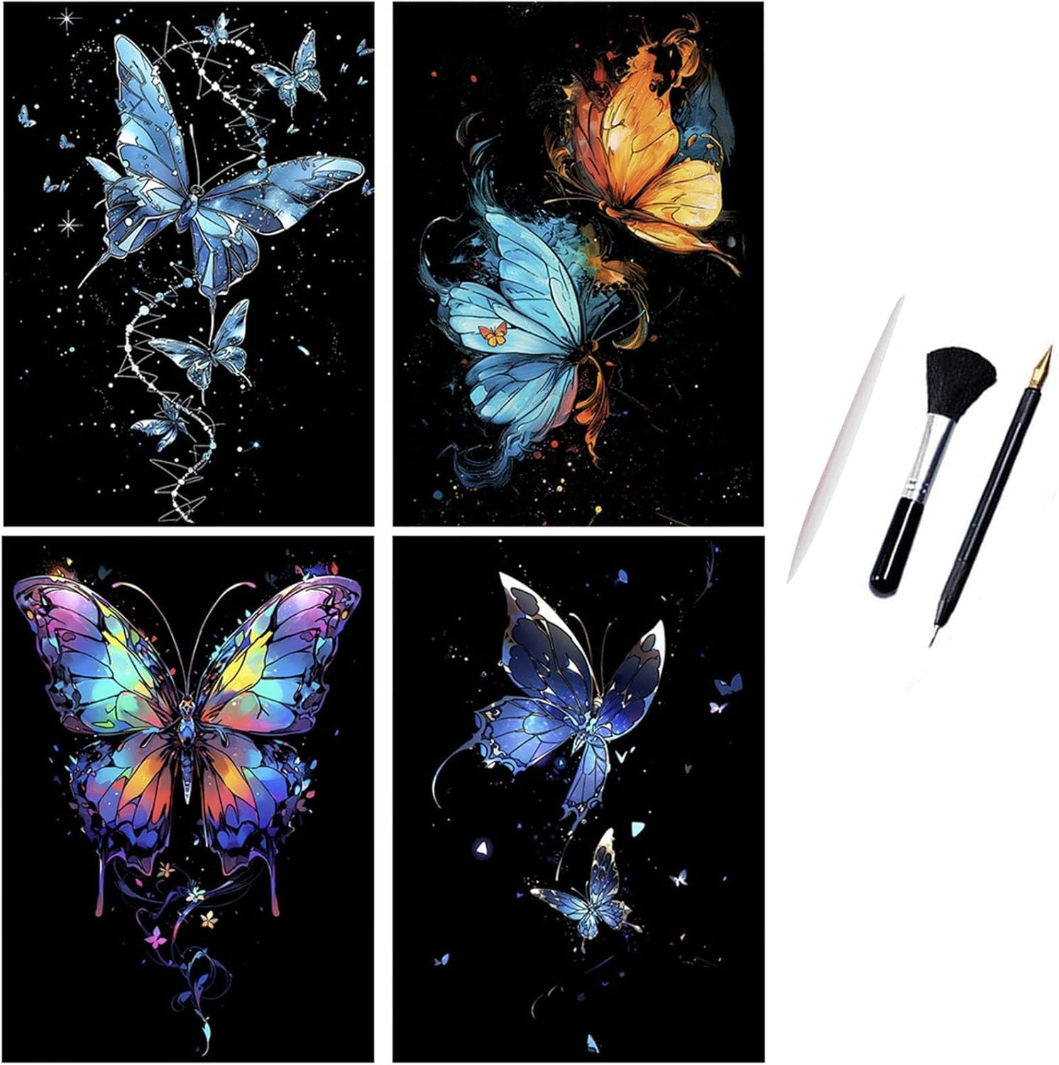 VividScratch™ — Ignite Imagination and Unleash Stunning, Screen-Free Masterpieces