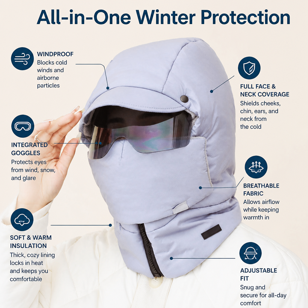 FrostGuard™ — Unstoppable Warmth and Crystal-Clear Vision to Conquer Winter’s Worst