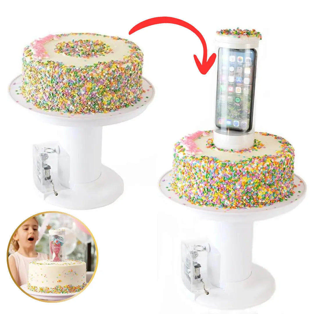 MirraMagic™ Surprise Cake Stand — Ignite Unforgettable Joy with Every Slice