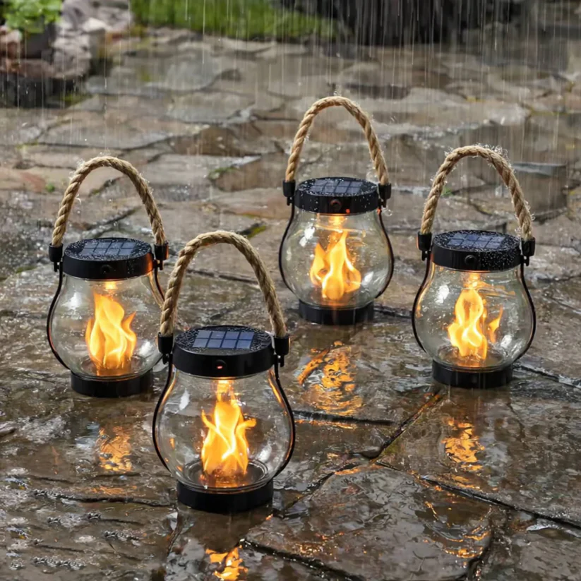 LumaFlick™ — Ignite Cozy Nights with Safe, Stunning Solar Firelight