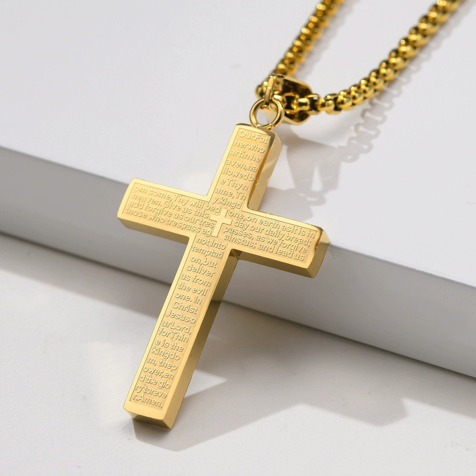 Faith Pendant - Carry Unwavering Courage and Peace Wherever You Go