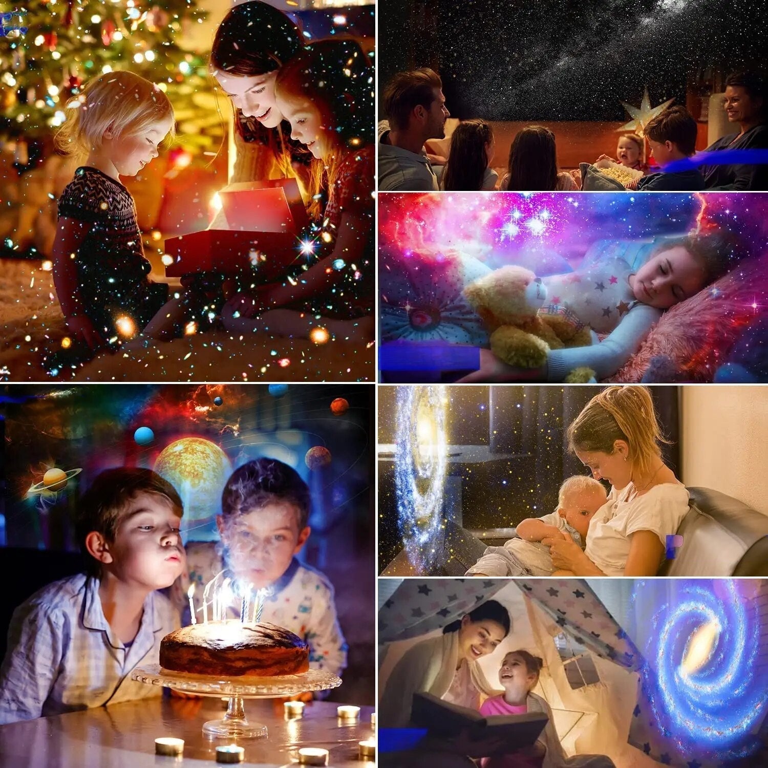 Transform Your Room into a Calming Galaxy for Deep, Restful Sleep