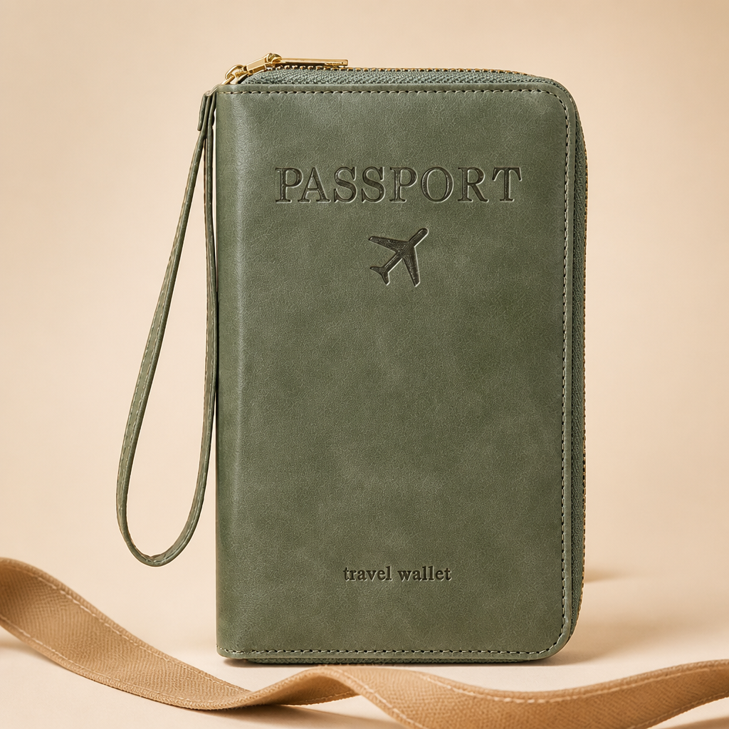 SentriGuard™ RFID Wallet Pass Holder — Instantly Lock Down Your Identity and Travel Stress-Free