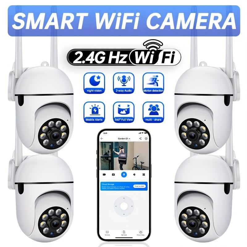 2.4 GHz PTZ WiFi Security Camera