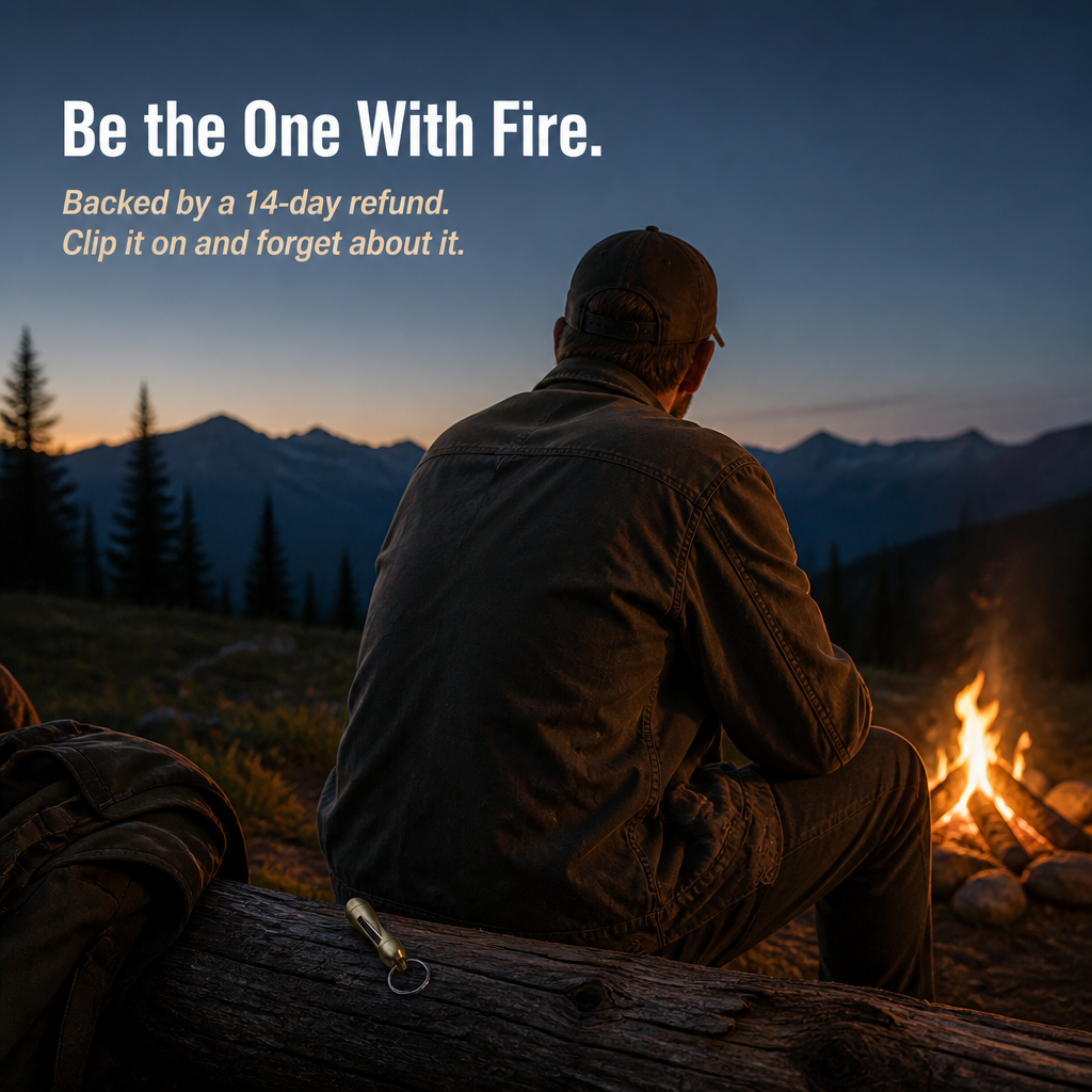 BlazeMate™ — Strike a Reliable Flame Through Rain, Wind, and Freezing Cold