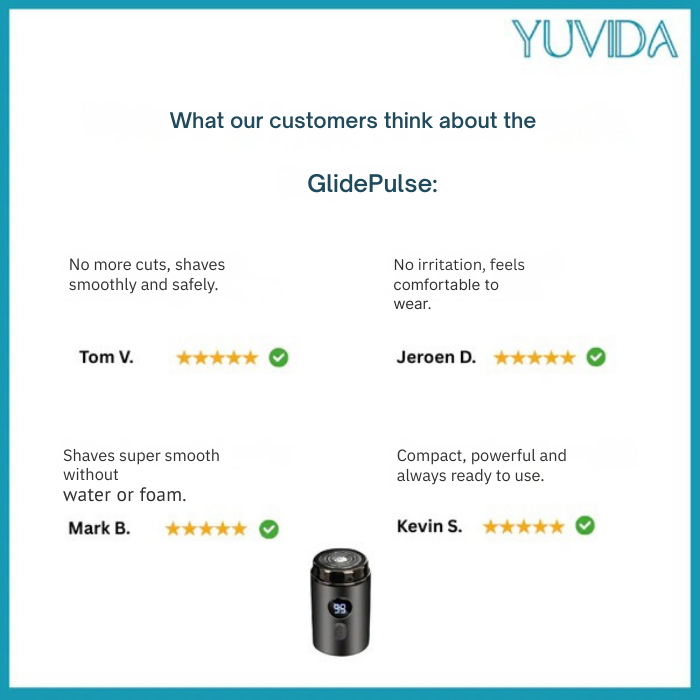 GlidePulse™ — Experience Lightning-Fast, Pain-Free Shaves That Boost Your Confidence Instantly