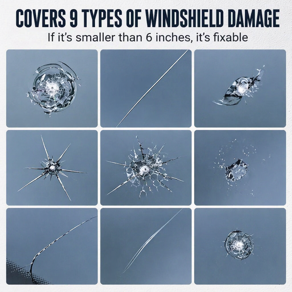 CrystalArmor™ — Stop Cracks Spreading and Save $300+ on Windshield Replacement