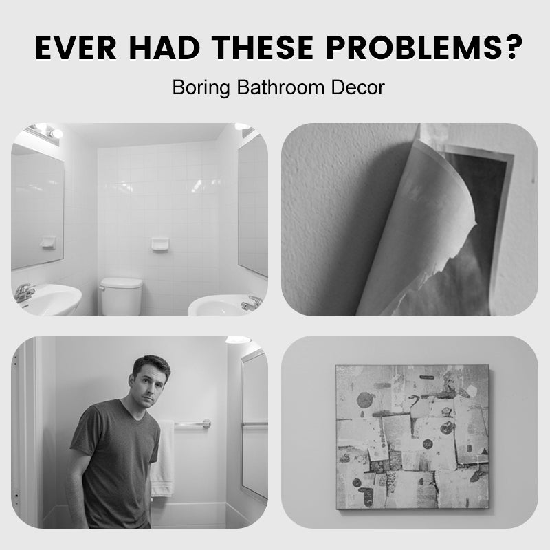 RustiCow™ Smile Sign — Turn Your Bathroom Into a Joyful, Unforgettable Conversation Starter