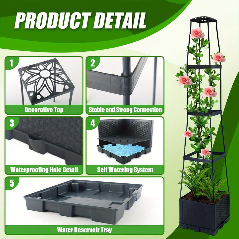 VertiBloom™ Tower — Transform Your Space into a Lush, Sky-High Garden Oasis