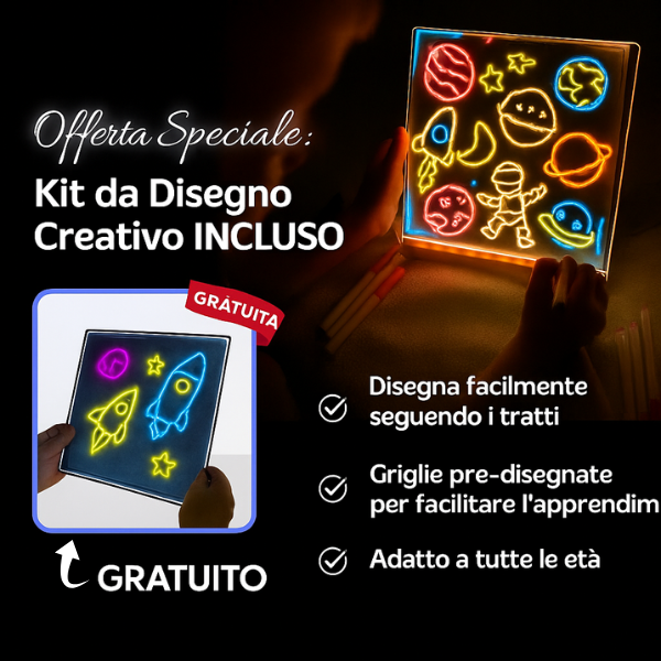 RadiantRay™ — Ignite Your Child’s Creativity with Mesmerizing Glow and Limitless Fun