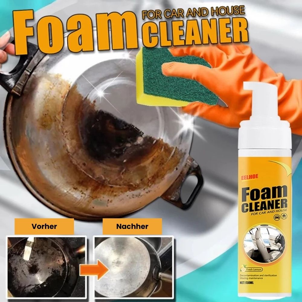 PureMist™ Ultra Foam — Effortless Deep Clean that Revives Every Surface Instantly