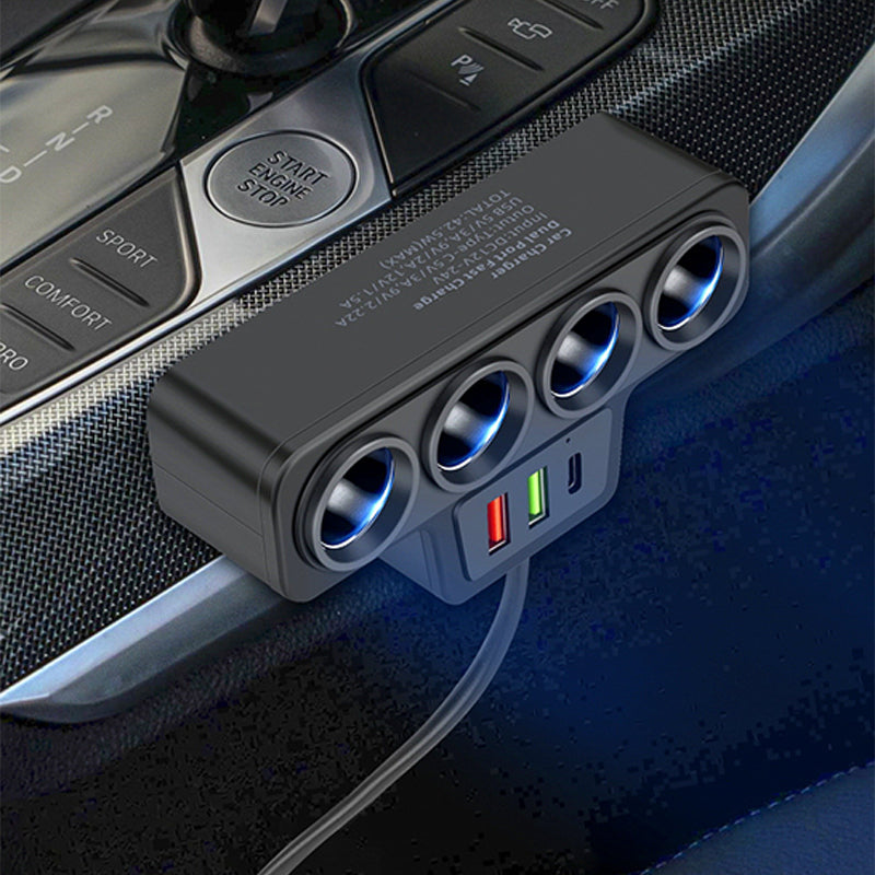 7-in-1 Power Hub — Charge All Devices Simultaneously for Safe Connectivity