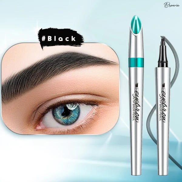 3D Waterproof Eyebrow Pencil Microblading 4 Fork Tip Tattoo Pencil