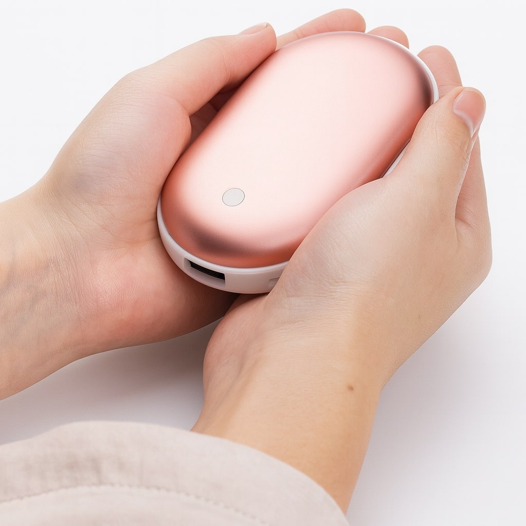 Pocket Heater | Electric Hand Warmer with Power Bank | 3 Heating Settings | HandHimmel