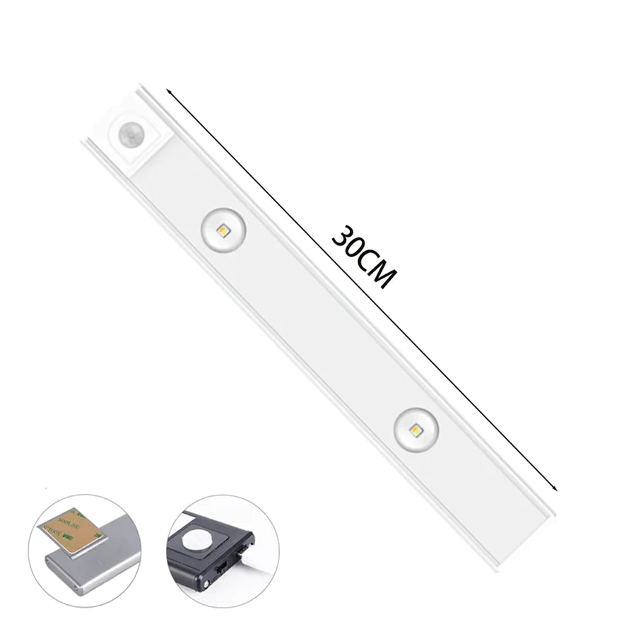 Rechargeable LED Under-Cabinet Spotlight with Magnet