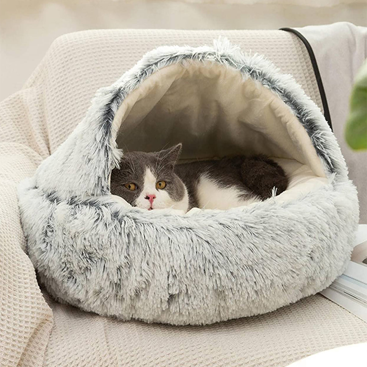 LunaNest™ — Cradle Your Pet in Soothing Warmth and Unshakable Calm
