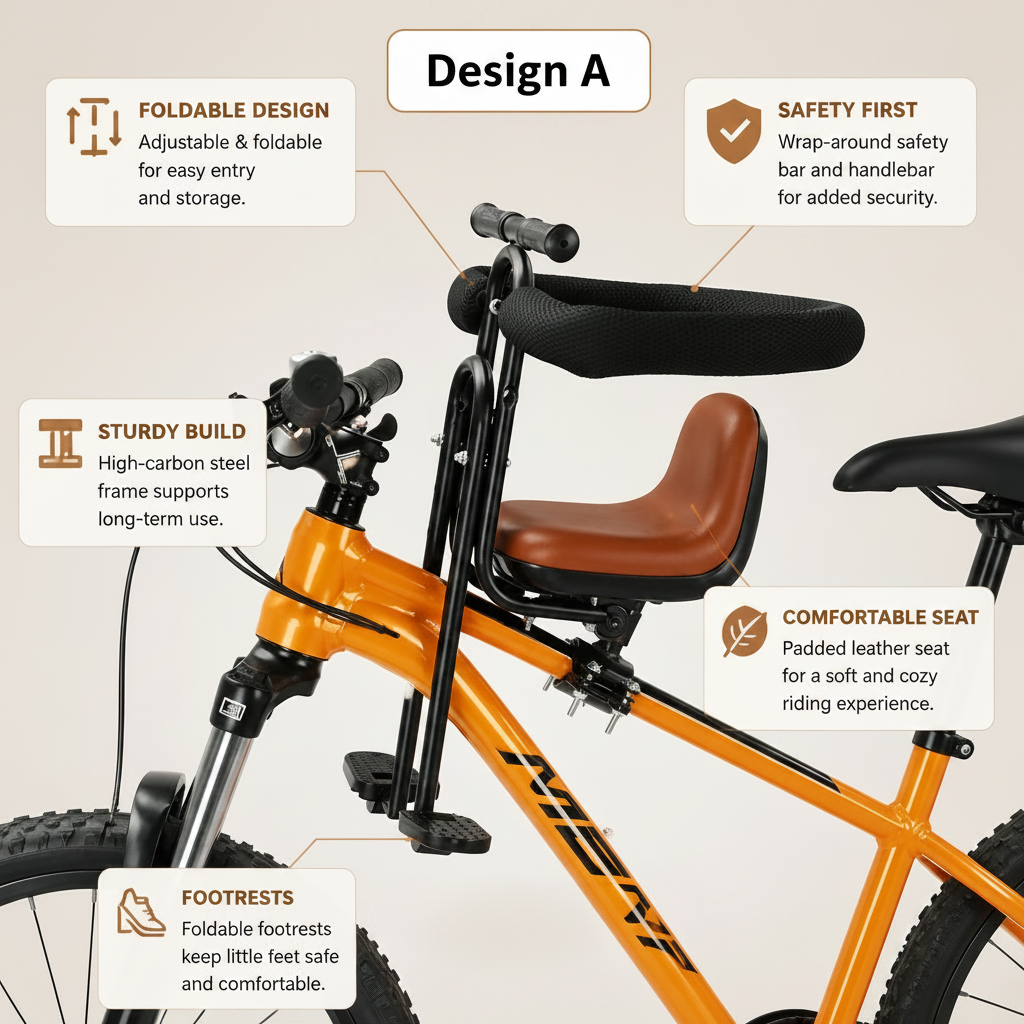 SummitCruze™ — Ride Confidently with Ultimate Comfort and Rock-Solid Safety for Your Child
