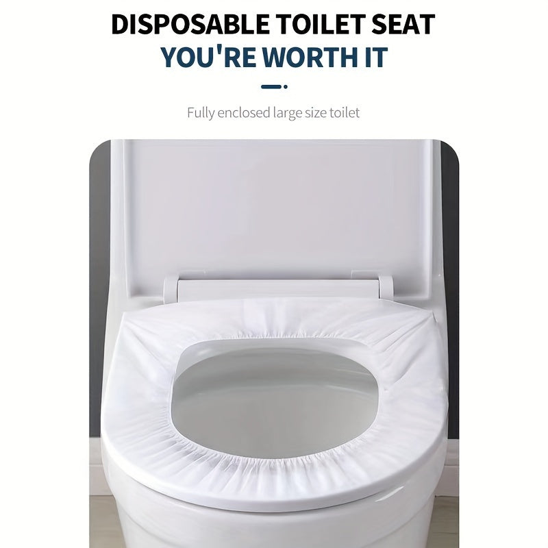 Disposable Toilet Seat Covers with Elastic Band - 50/100 Pieces