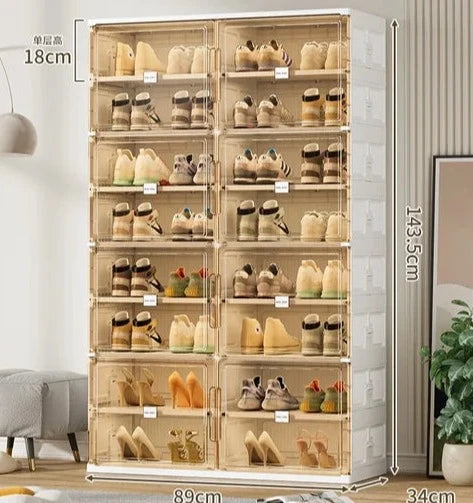 ClearStacker™ — Transform Clutter into Calm and Find Every Shoe Instantly